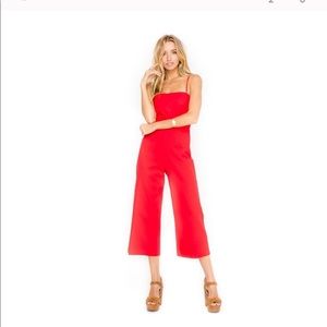 ASTR red jumpsuit